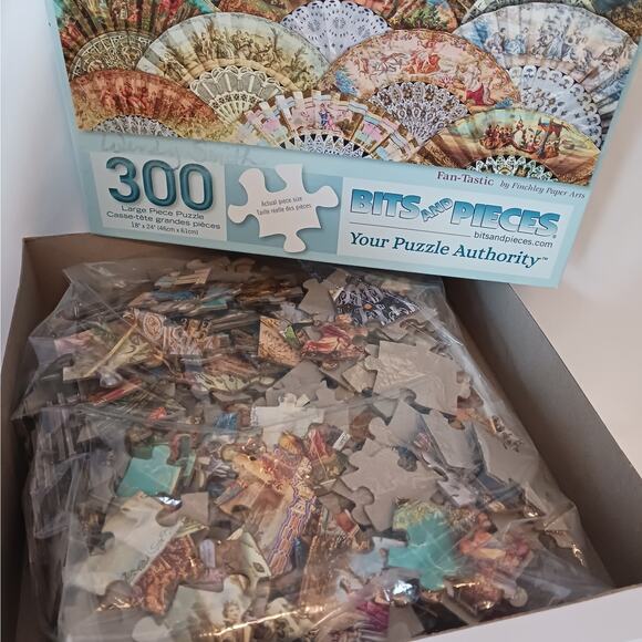 Bits and Pieces " Fan-Tastic" 300-Piece Puzzle by Finchley Paper Arts - Picture 2 of 2